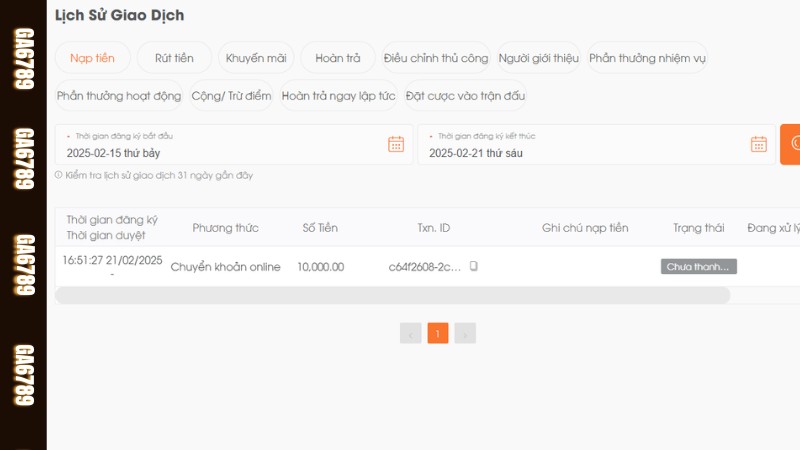 Giao dịch tại Ga6789 luôn diễn ra nhanh chóng và ổn định Giao dịch tại Ga6789 luôn diễn ra nhanh chóng và ổn định