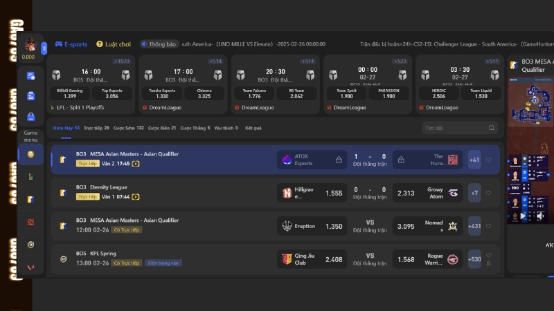 Những tính năng đặc sắc của sảnh cược Esports Ga6789 Những tính năng đặc sắc của sảnh cược Esports Ga6789